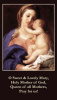 *LARGE* **ENGLISH** Mother's Day Prayer Card